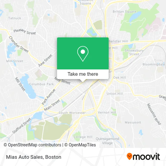 Mias Auto Sales map