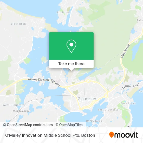 O'Maley Innovation Middle School Pto map