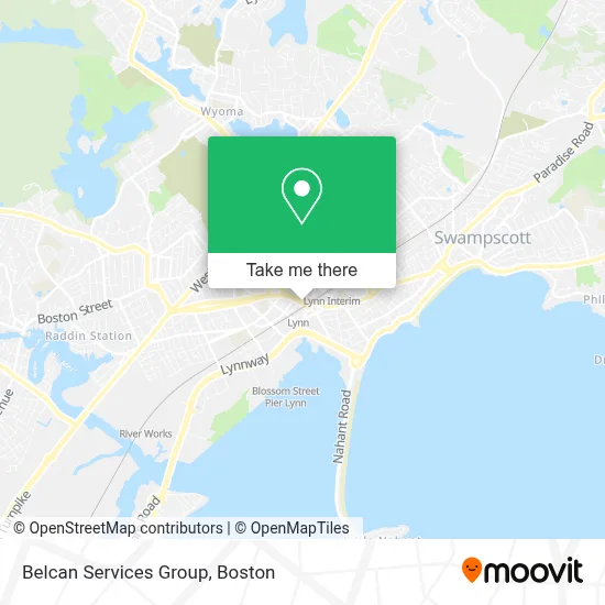 Belcan Services Group map