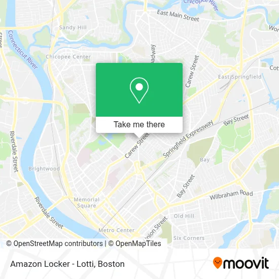 Amazon Locker - Lotti map
