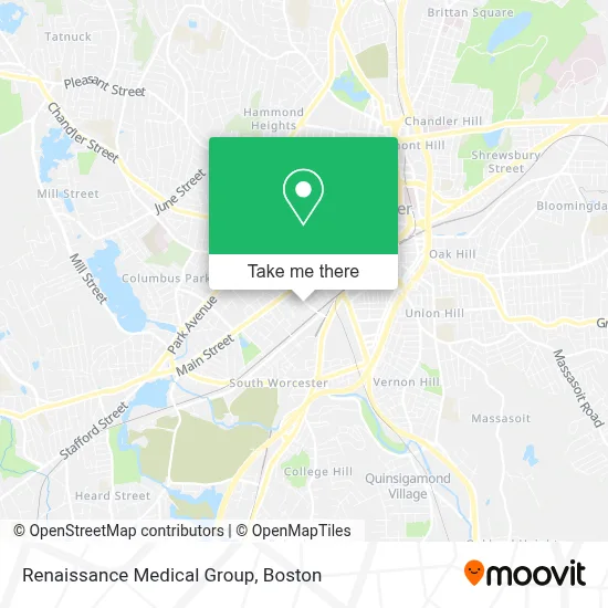 Renaissance Medical Group map