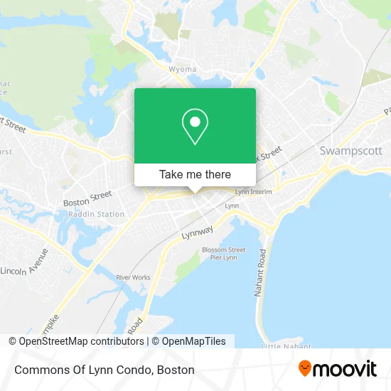 Commons Of Lynn Condo map