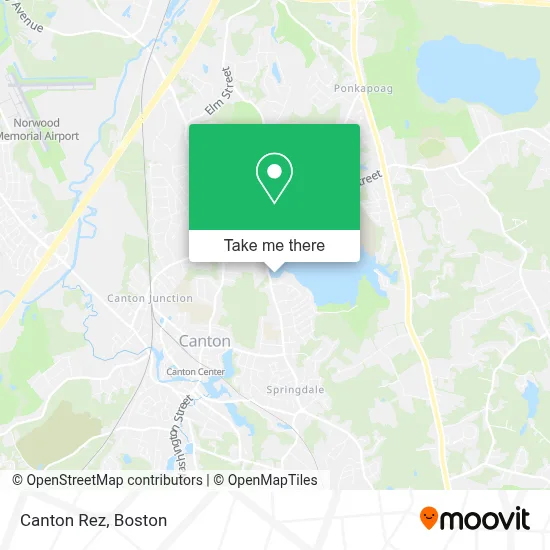 Canton Rez map