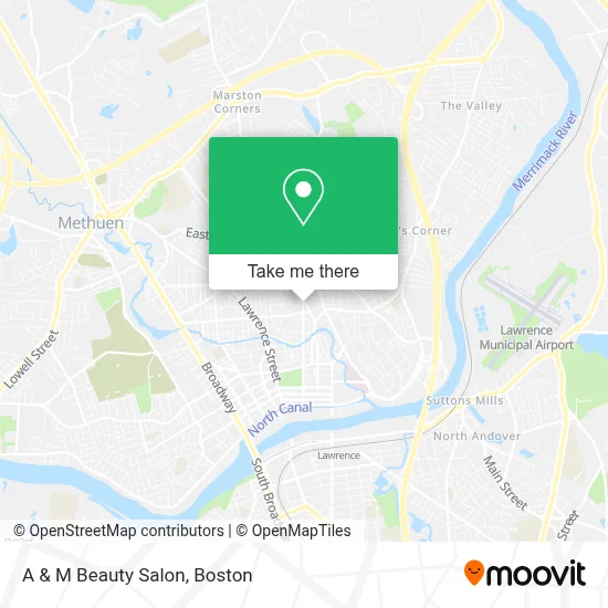 A & M Beauty Salon map
