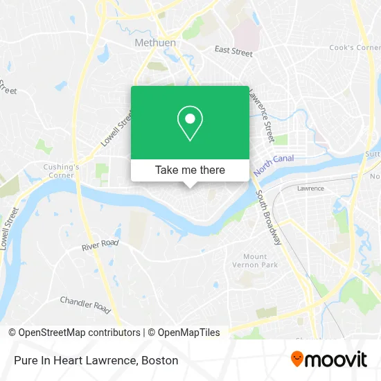 Pure In Heart Lawrence map