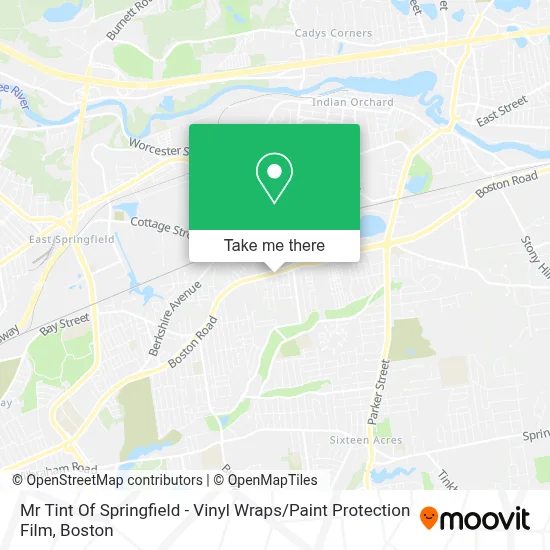 Mr Tint Of Springfield - Vinyl Wraps / Paint Protection Film map
