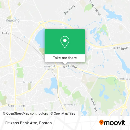 Citizens Bank Atm map