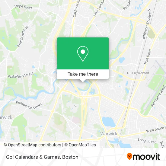 Go! Calendars & Games map