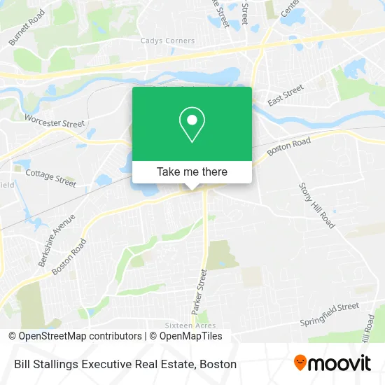 Bill Stallings Executive Real Estate map