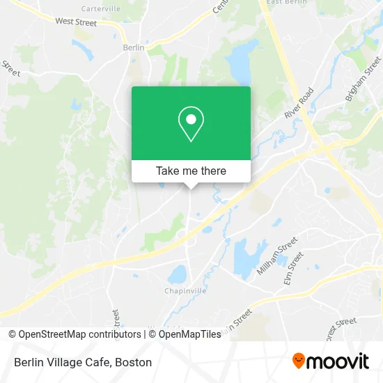 Berlin Village Cafe map
