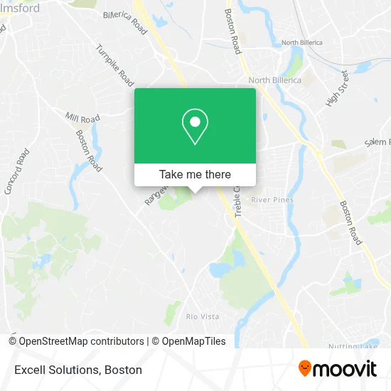Excell Solutions map