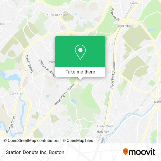 Station Donuts Inc map