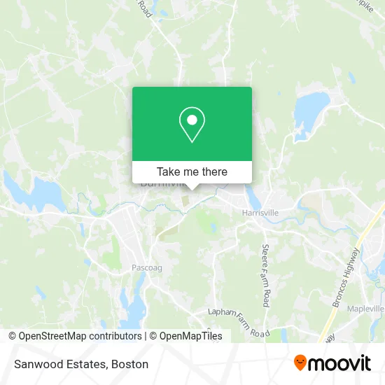 Sanwood Estates map