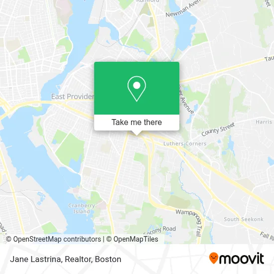 Jane Lastrina, Realtor map