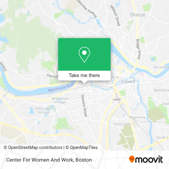Center For Women And Work map