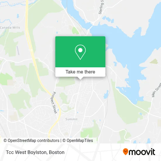 Tcc West Boylston map