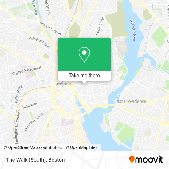 The Walk (South) map