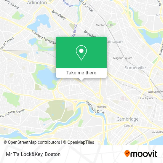 Mr T's Lock&Key map
