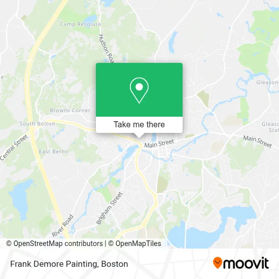 Frank Demore Painting map