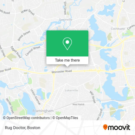 Rug Doctor map