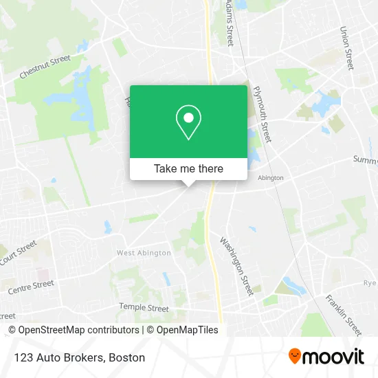 123 Auto Brokers map