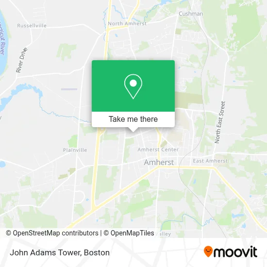 John Adams Tower map
