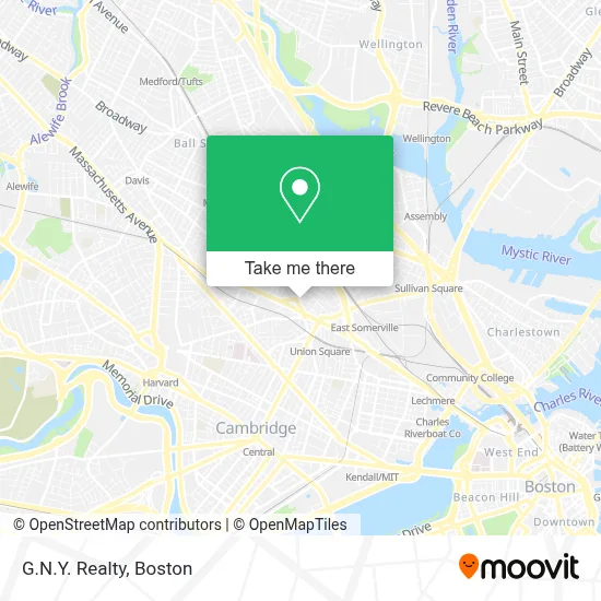 G.N.Y. Realty map