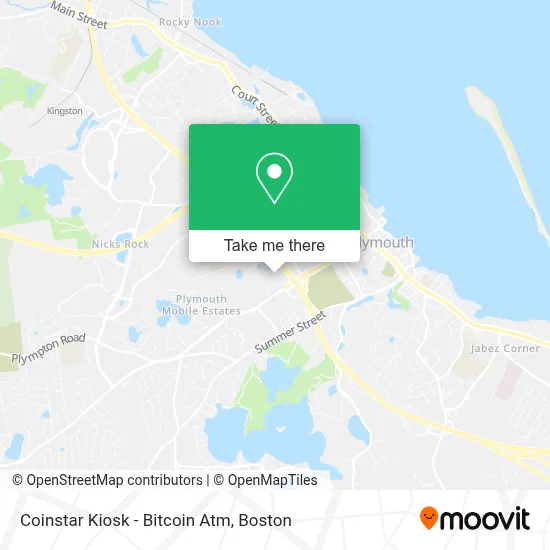 Coinstar Kiosk - Bitcoin Atm map