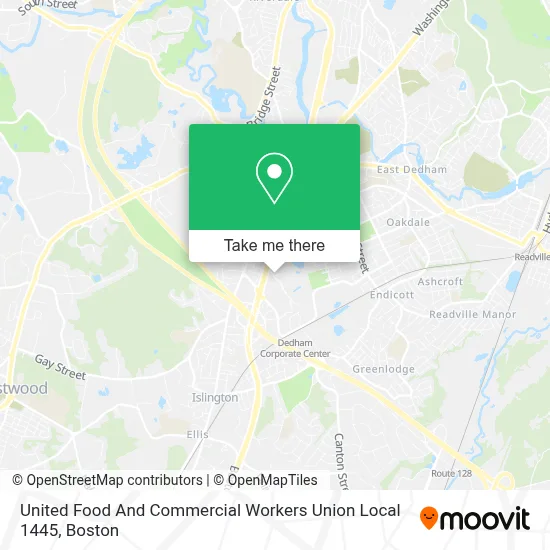 United Food And Commercial Workers Union Local 1445 map