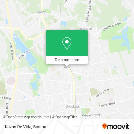 Kuzas De Vida map