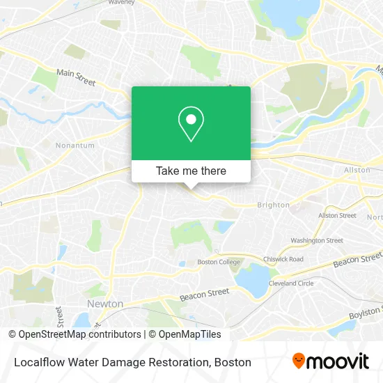 Localflow Water Damage Restoration map