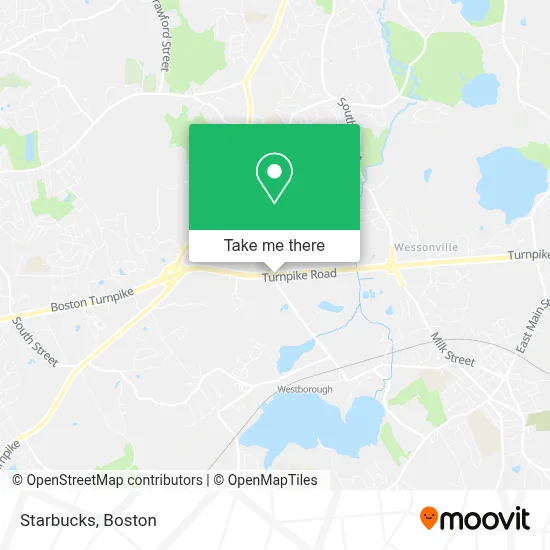 Starbucks map