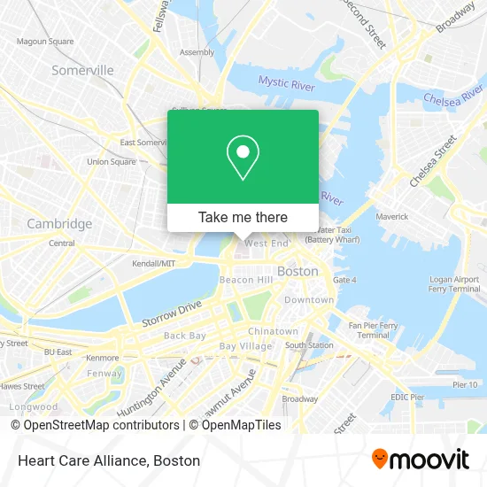 Heart Care Alliance map