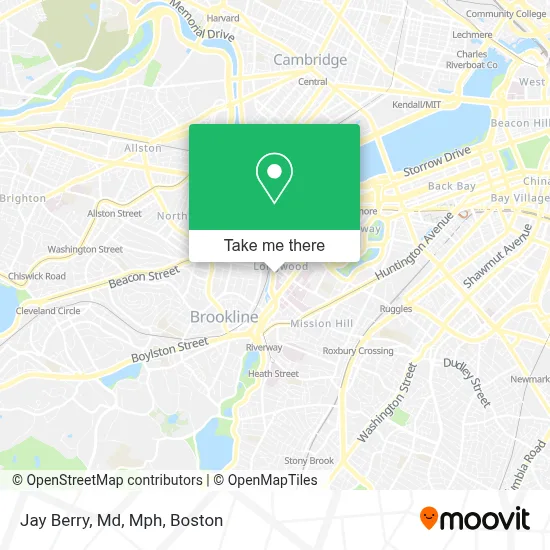 Jay Berry, Md, Mph map