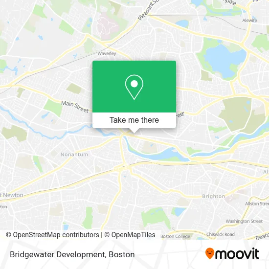 Bridgewater Development map