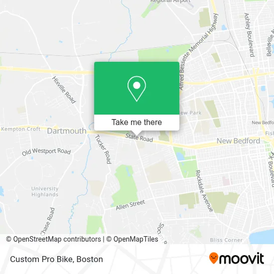 Custom Pro Bike map