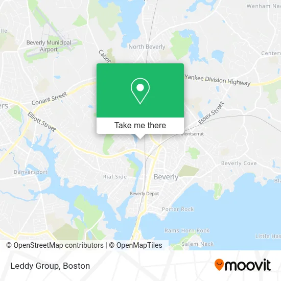 Leddy Group map