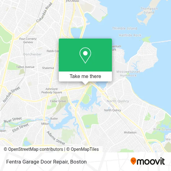 Fentra Garage Door Repair map