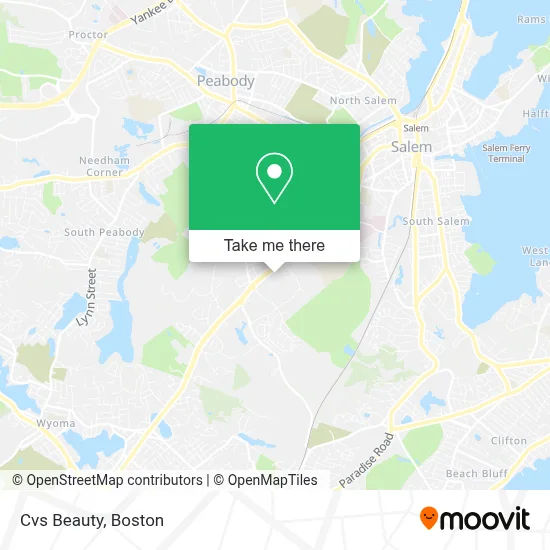 Cvs Beauty map