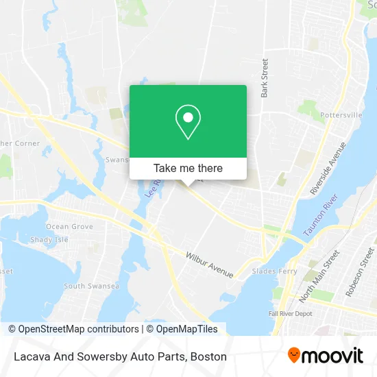 Lacava And Sowersby Auto Parts map