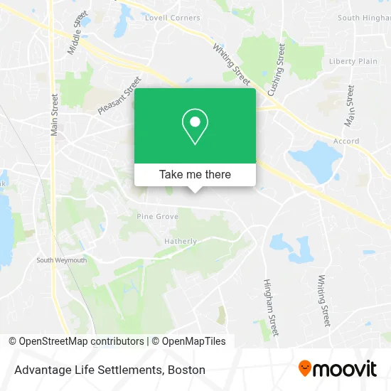 Advantage Life Settlements map