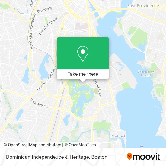 Dominican Independeuce & Heritage map