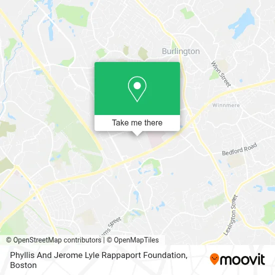 Phyllis And Jerome Lyle Rappaport Foundation map