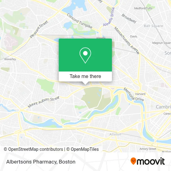 Albertsons Pharmacy map