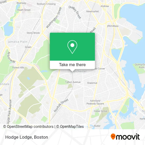 Hodge Lodge map