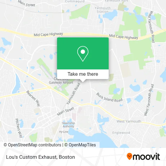 Lou's Custom Exhaust map