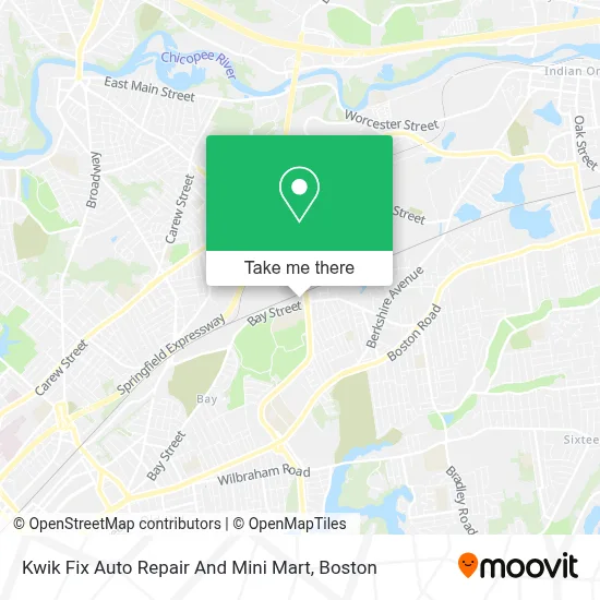 Kwik Fix Auto Repair And Mini Mart map