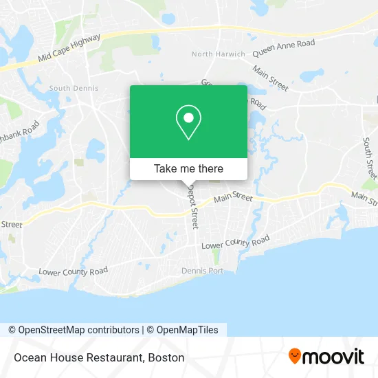Ocean House Restaurant map
