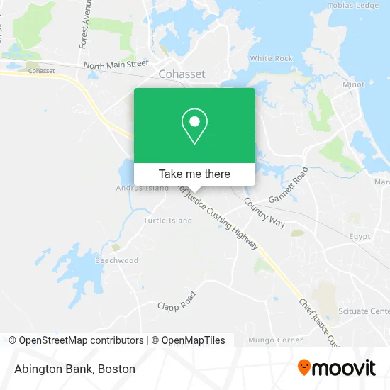 Abington Bank map