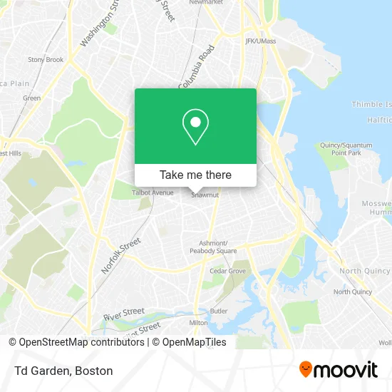 Td Garden map